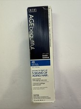 Zotos Permanent Hair Color Dye Liqui Creme, 100 Gray Coverage  4B Dark Blue