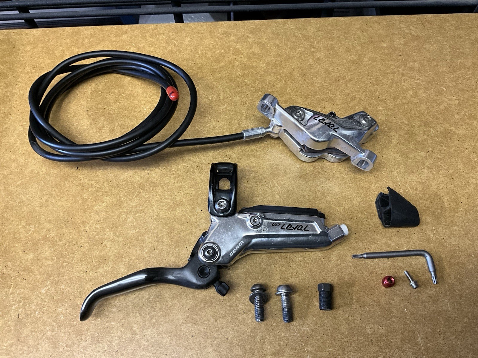 SRAM Level Ultimate (4-Piston) Rear Brake Assembly