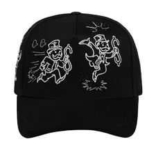 JC HATSJUMP XY BLACK BLACK SNAPBACK 3568 BLK