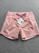 Turtles  Tees Bailee Golf Shorts Girls XL 14-16 Golf Tennis Pink Bow Performanc