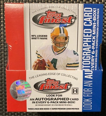 2006 Topps Finest Football Hobby Box - USPS Priority Ship