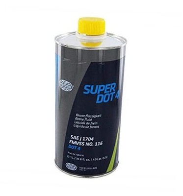 Pentosin 1204116 Corrosion Resistant Super Dot 4 Brake Fluid, 1 Liter, 8113106