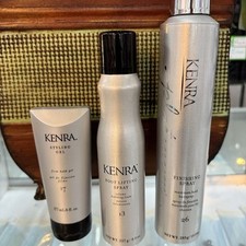  Pack of 3 Kenra Extreme Hold Hair Styling Kit