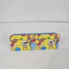 Vintage Noisemaker Kid Toy clown circus tin noise maker antique carnival juggler