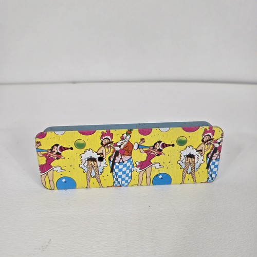 Vintage Noisemaker Kid Toy clown circus tin noise maker antique carnival juggler