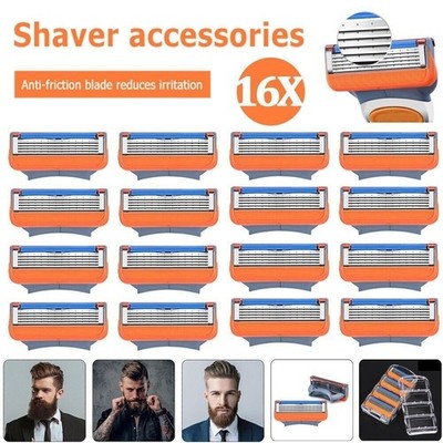 16pcs razor blades for Gillette Fusion 5 blades Proglide replacement blades-