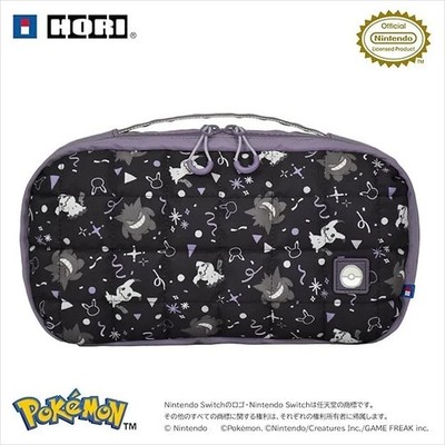 HORI Quilted Medium Pouch für Nintendo Switch 2 Ghost Party Gengar Mimikyu