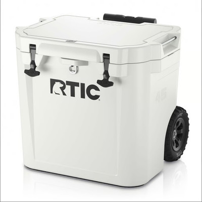 RTIC 45 QT Ultra-Tough Wheeled Cooler Rolling Hard Ice Chest