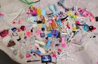 80s 90s 2000s Barbie Doll Accessories Lot Purses, Hats, Leggings And More