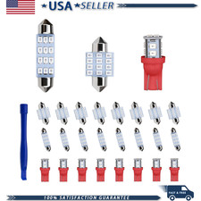 24 Pcs Car Interior Led Lights Kit 194 T10 De3175 578 31mm 41mm Red Bulbs Map Li 24 Pcs Car Interior Led Lights Kit 194 T10 De3175 578 31mm 41mm Red Bulbs Map Li
