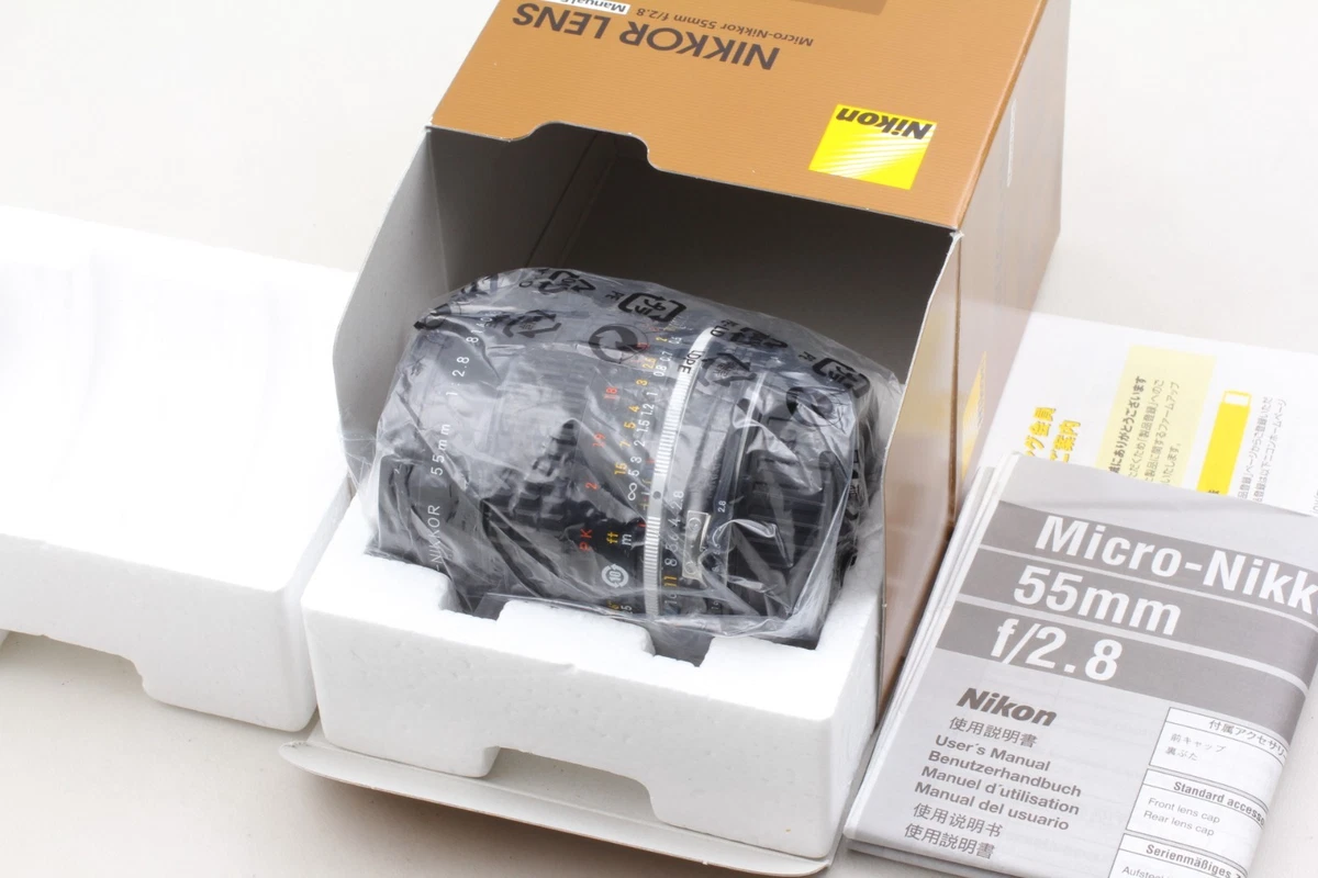 Nikon AI-S f/2.8 Camera Lenses 55mm Focal for sale - eBay