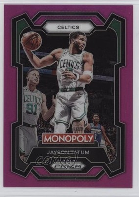 2023-24 Panini Prizm Monopoly Pink Prizm /149 Jayson Tatum #7 1k9t