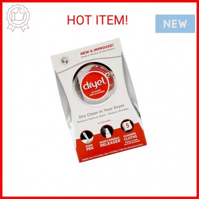dryel At-Home Dry Cleaner Kit, New and Improved Formula with Rapid Refresh Techn