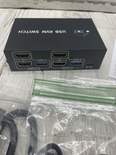 Interruttore KVM USB 2x2 - Foto 8 di 17