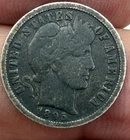1895-O Barber Silver Dime-NICE