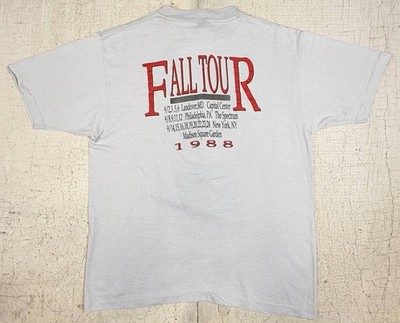 Vintage 80s Grateful Dead T Shirt Fall 1988 Tour Grim Reaper XL
