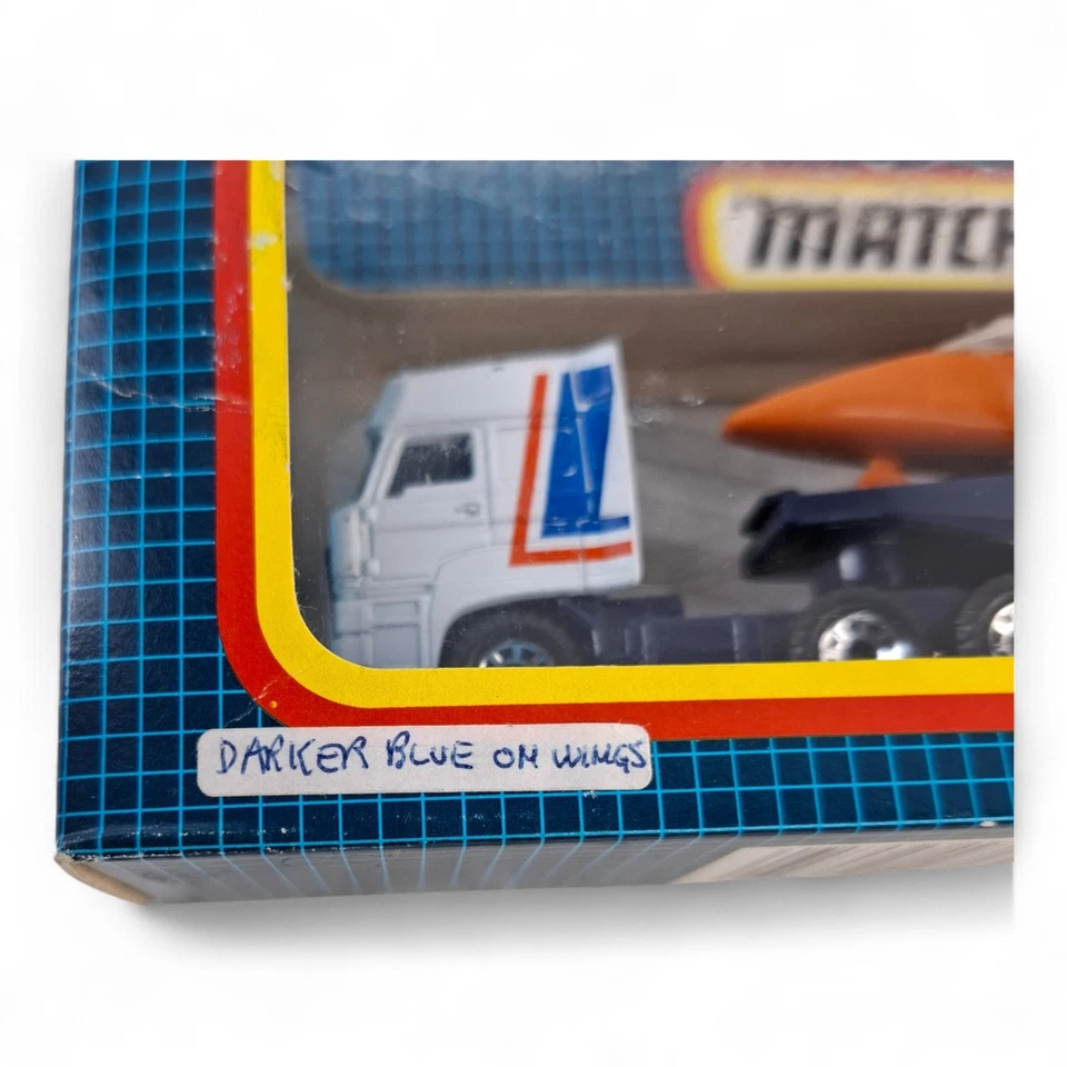 Matchbox Convoy Daf Aircraft Transporter Airtrainer Toy Truck Boxed CY-21 Jet - Image 2 of 4