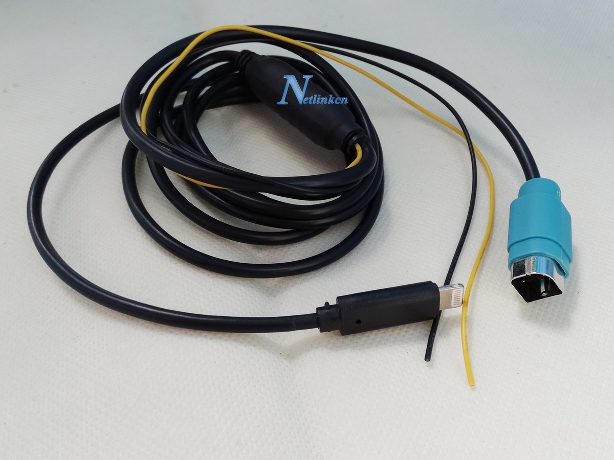 Cavo AUX Alpine KCE-237B - Adattatore Audio Jack 3.5mm Per Autoradio Alpine, Collegamento Line In, 1 Metro - Foto 10