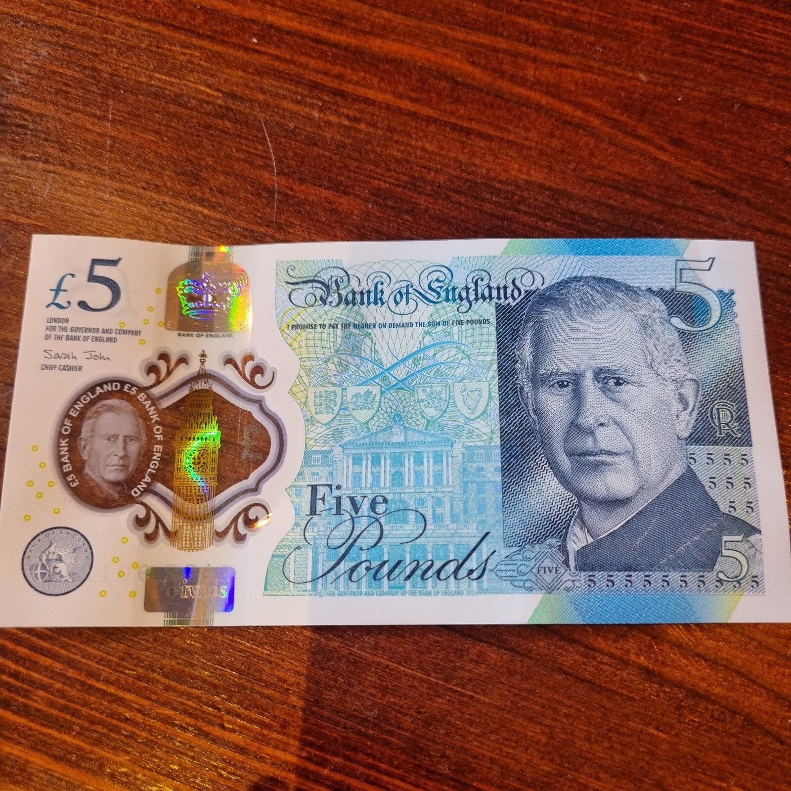 King Charles £5 Note CA01 eBay