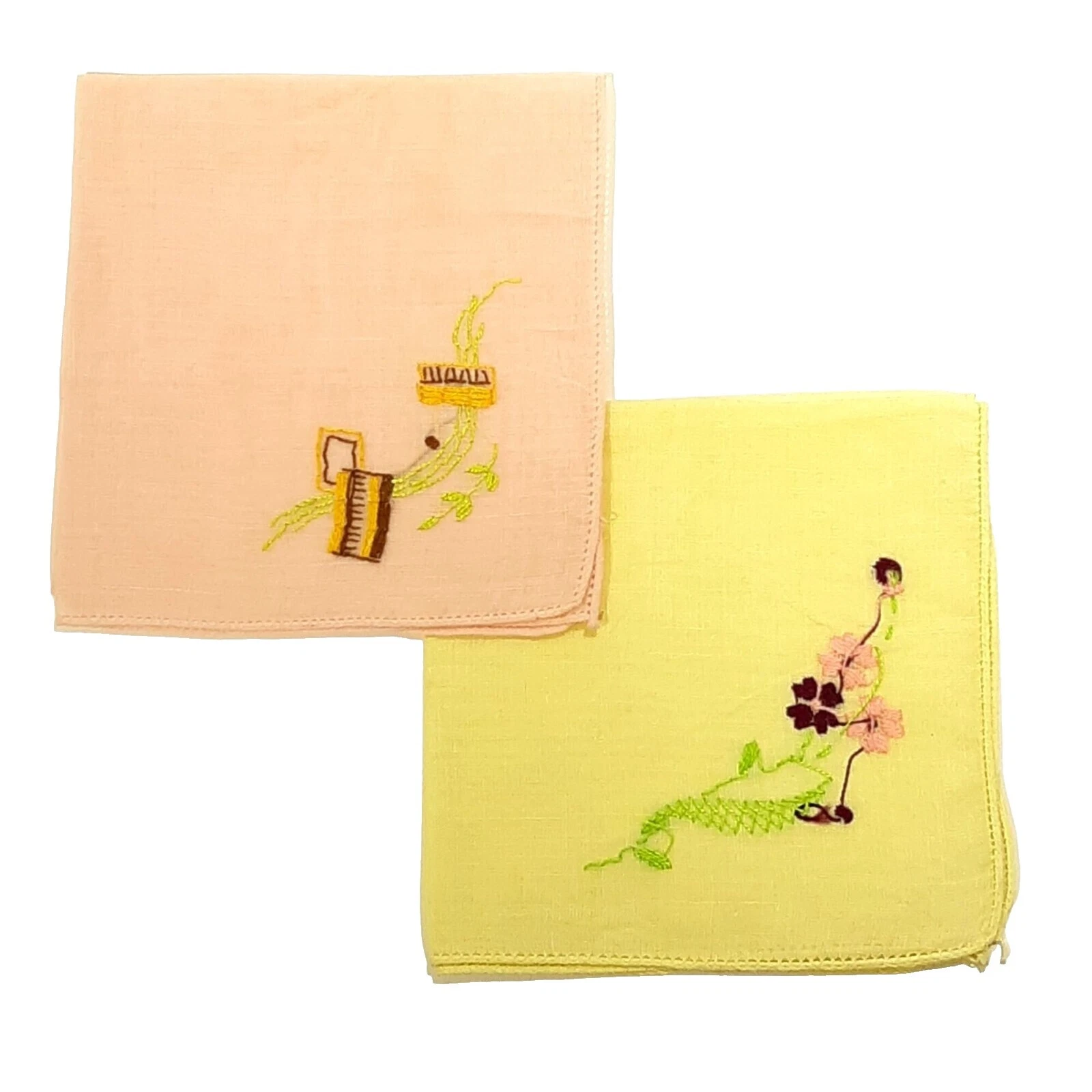 Pañuelos vintage de Lino Liso & Solid