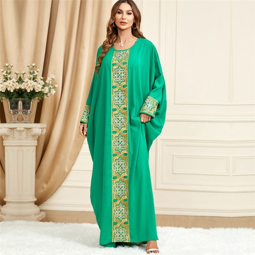 Moroccan Abaya Women Maxi Dress Oversize Kaftan Loose Evening Caftan Long Robes - Picture 12 of 355