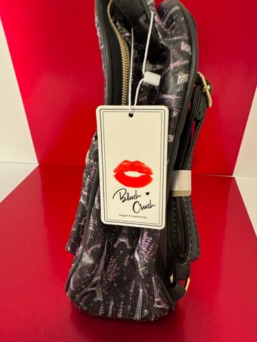 Blush Crush Vegan Mini Backpack Paris Model - Picture 5 of 13