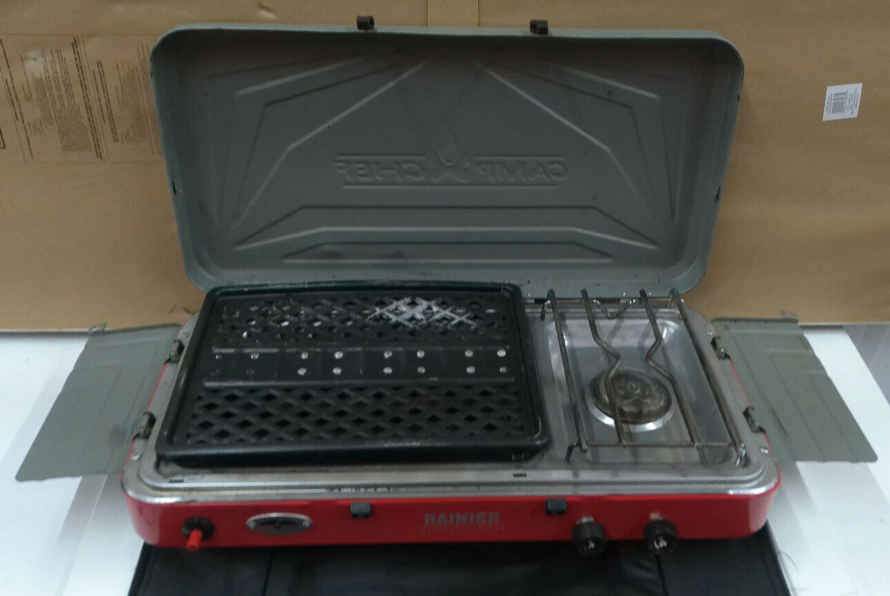 Camp Chef Barbeque Grill Propane 23 inch x 12 inch Aluminum - MS2GG