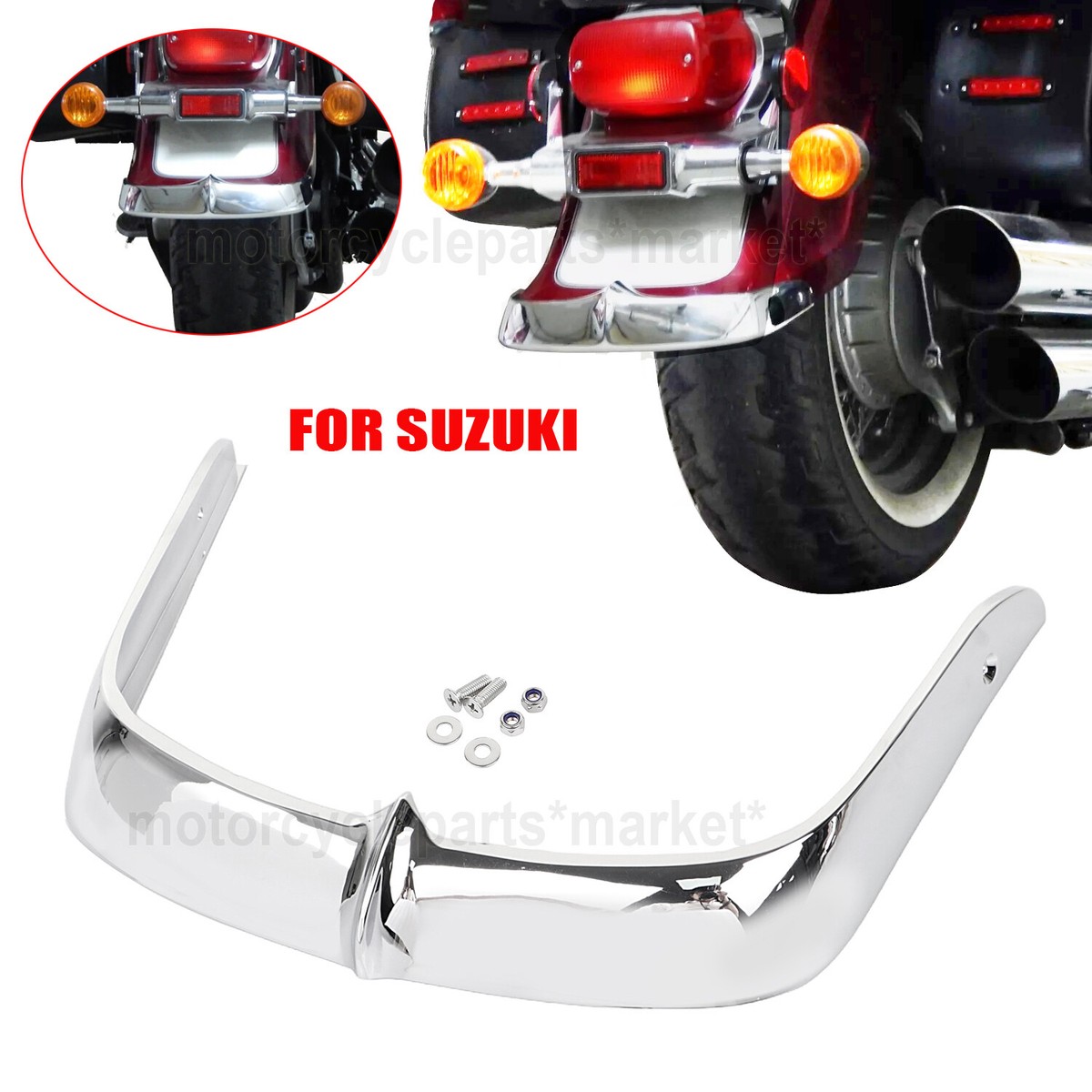 Rear Fender Tip For Suzuki Boulevard C50B C50 M50 C90 M90 VL800Z