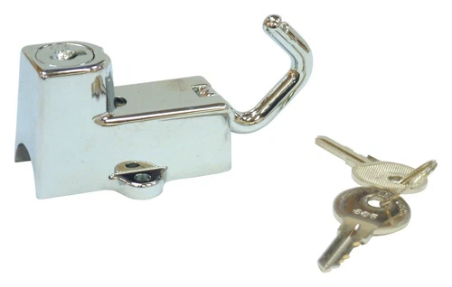 Mammoth Motorcycle Handlebar Mounted Helmet Lid Lock