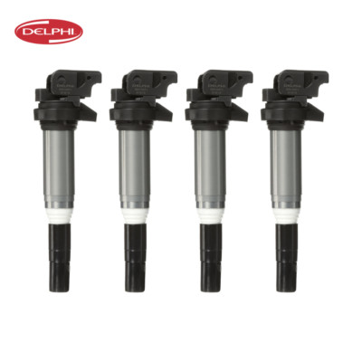 Set of (4) BMW Delphi Ignition Coils GN10571-11B1 12138616153