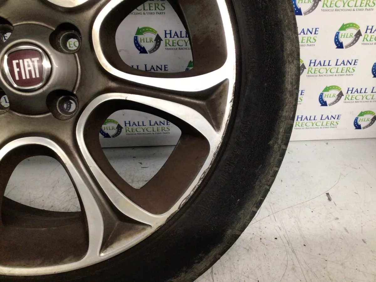 FIAT PUNTO MK3 EVO ALLOY WHEEL 4 STUD 7 SPOKE PART NUMBER 51842693 