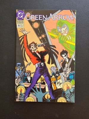 DC Comics Green Arrow #70 January 1993 Mike Grell Cover