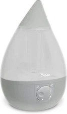 Ultrasonic Cool Mist Humidifier, 1 Gallon Tank, Optional Filter, Gray