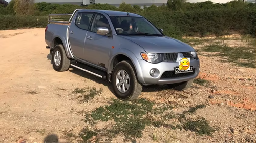 BLACK RUNNING BOARD SIDE STEPS RAILS FOR MITSUBISHI L200 TRITON SERIES 5 15-19 - Picture 17 of 18