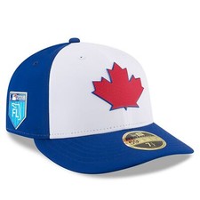 NUEVO CON ETIQUETAS New Era Toronto Blue Jays Entrenamiento de Primavera 18 Prolight Sombrero Ajustado de Bajo Perfil