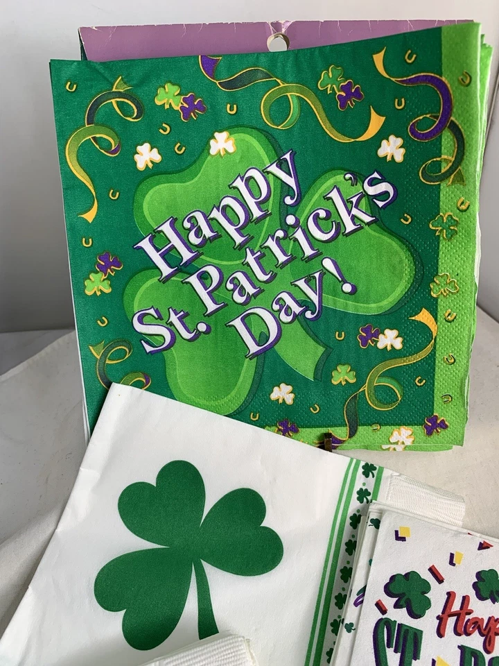20 servilletas surtidas de cóctel/postre del día de san patricio 19 almuerzo  Foto 2 de 4