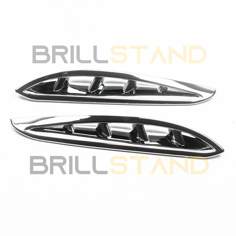 For Toyota Venza 2021 2022 2023 2024 Chrome Front Bumper Fog Light Cover Trim - Image 3 of 4