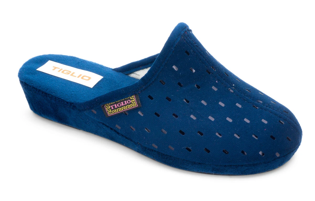 Tiglio 1609 Bordeaux Pantofole Ciabatte Donna Invernali Ecopelle
