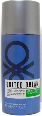 Benetton United Dreams Go Far Deodorant/ Deo Spray 150 ml