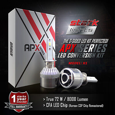 880 885 893 899 Stark APX 72W 8000LM ATV UTV LED Headlight Kit 6000K White