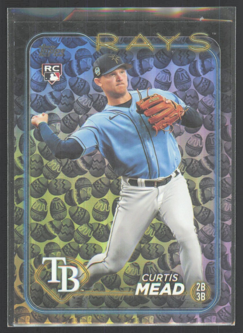 2024 Topps Series 1 Easter Eggs Curtis Mead Rookie #82