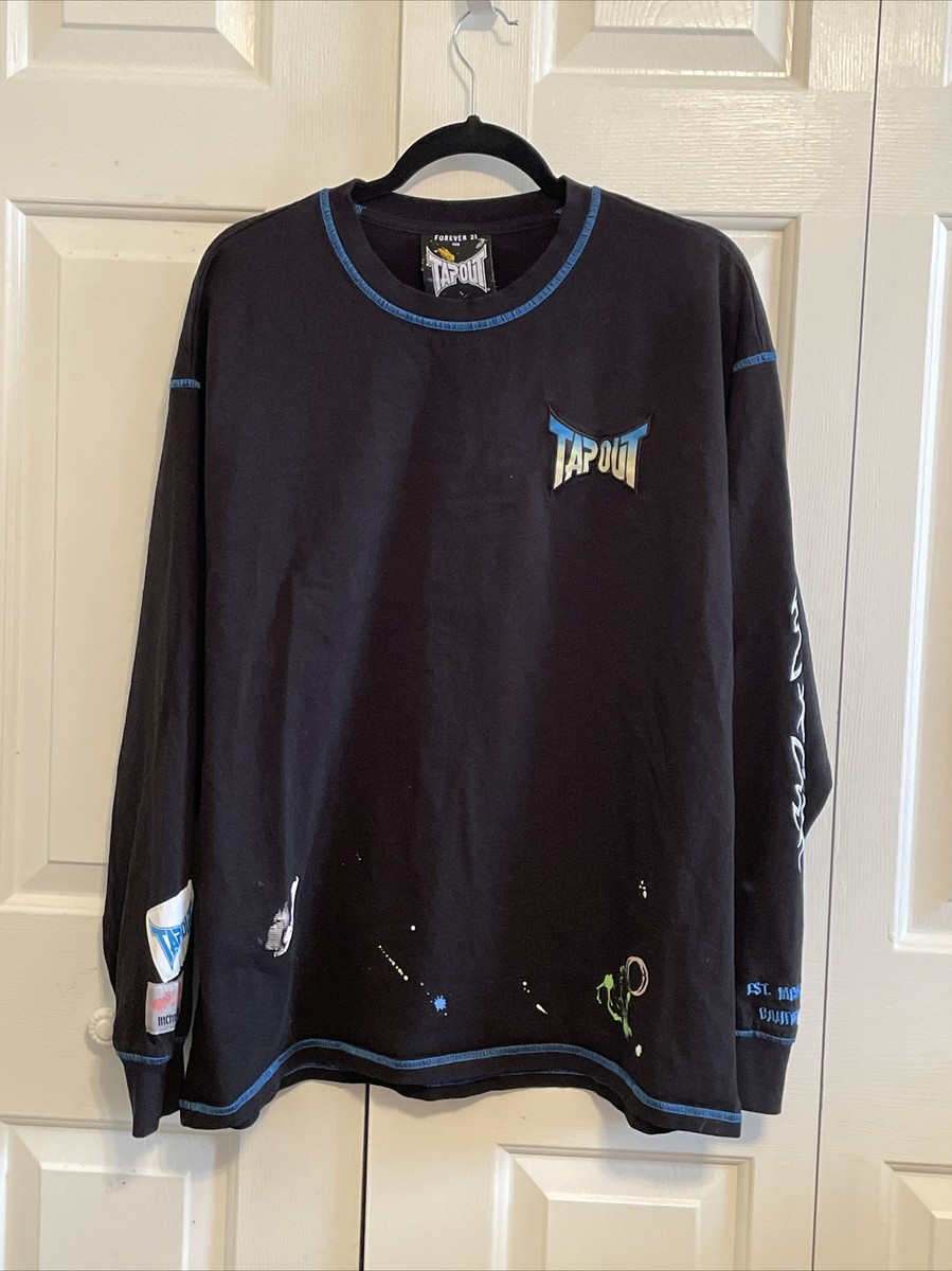 Forever 21 Tap Out Collection Long Sleeve Crew Neck with Forever 21 Tap Out Collection Long Sleeve Crew Neck with