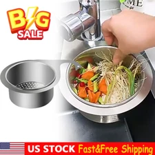 Stainless Steel Swan Sink Strainer Basket Kitchen Sink Drain Basket for Sink ET