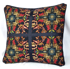 NEW Corded Ralph Lauren Poet's Society Tapestry Fabric Custom Pillow 19x19