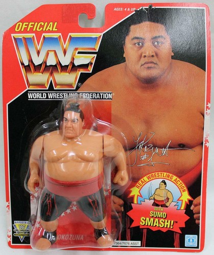 1994 - Series 8 - Red Card - Hasbro - WWF Yokozuna...
