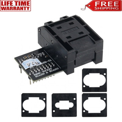 BGA169 & BGA153 EMMC Socket Adapter RT-BGA169-01 and BGA Bounding Box for RT809H