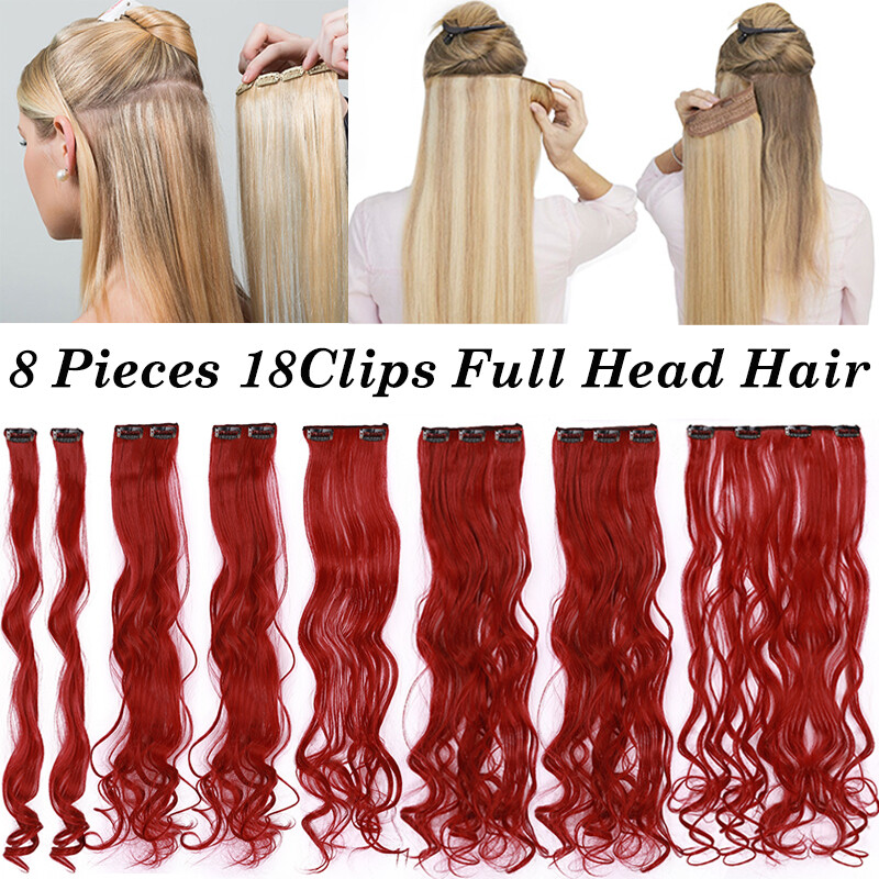 Benehair Extension Capelli Veri Clip 8 Fasce Extension Clip - Foto 8