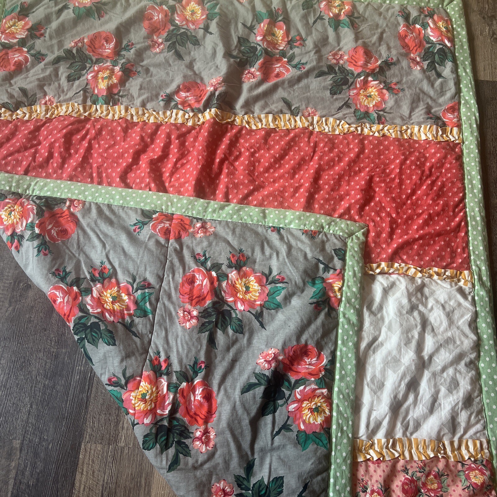 Matilda Jane Brilliant Daydream Quilt Daydreamer Quilted Throw 50" x 60