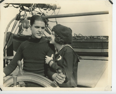 Vintage 8x10 Pho All the Brothers Were Valiant Malcolm McGregor Billie Dove 1923