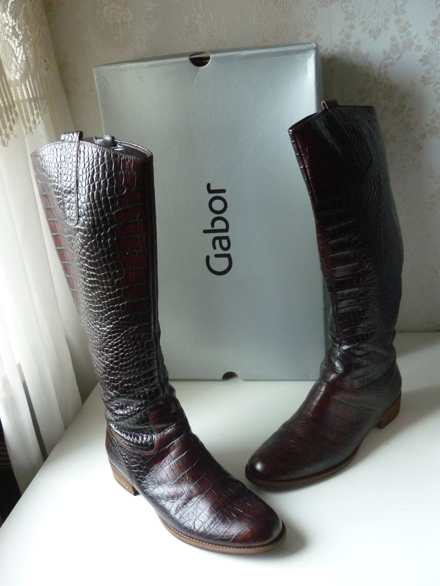 Gabor Stiefel Stiefel Xxl Schaftweite Eleganter Stiefel Graue